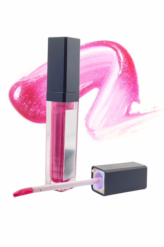 Sheer Lip Gloss with LED light and Mirror- Muah