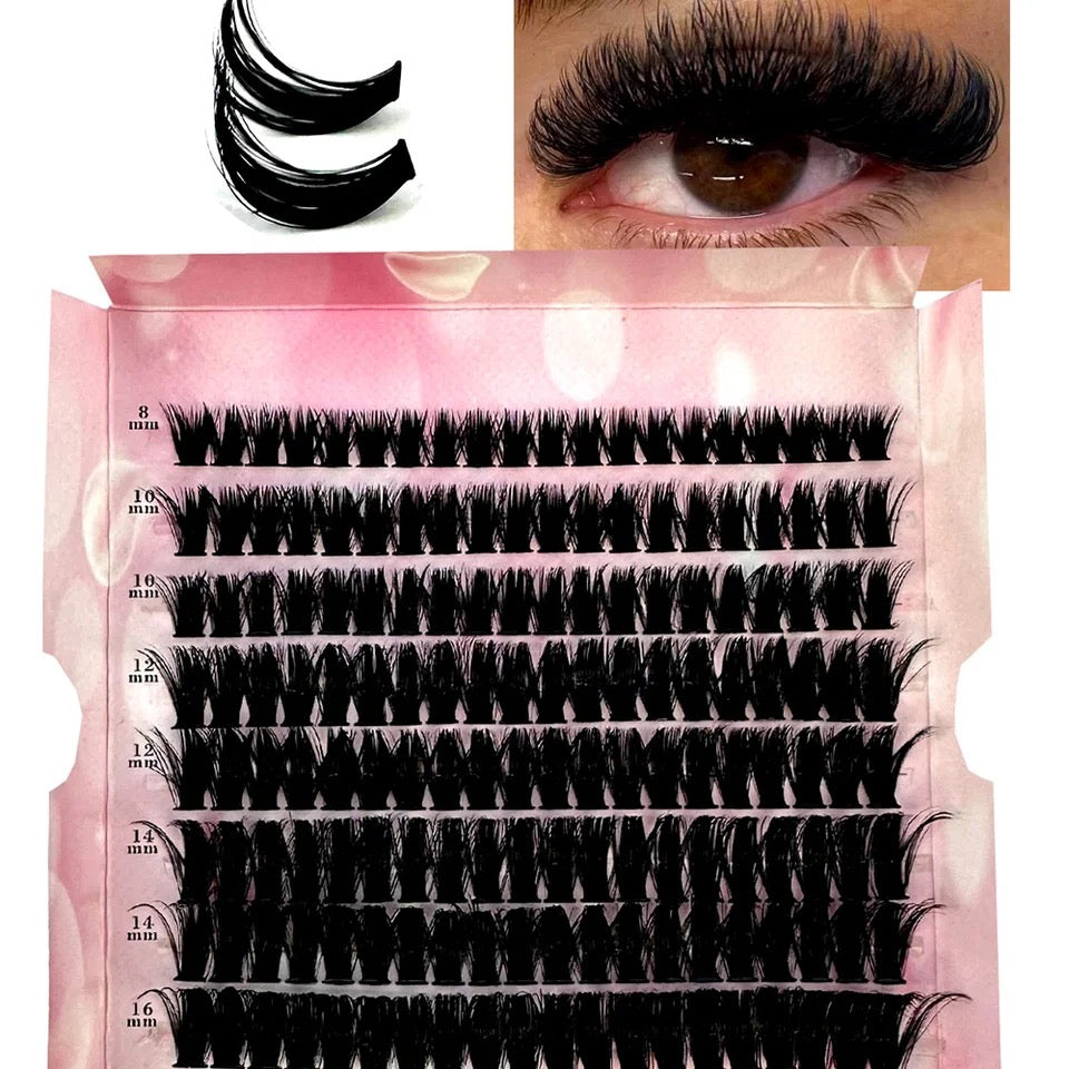 DIY Russian Volume Cluster Lashes