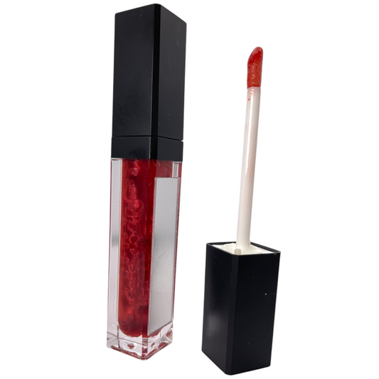 Lip Gloss with LED Light | Sweetie - Candy Apple Scented