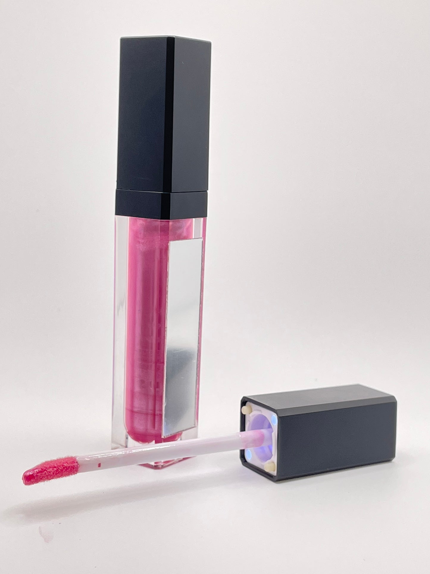 Lip Gloss with LED Light and Mirror Sheer Finish