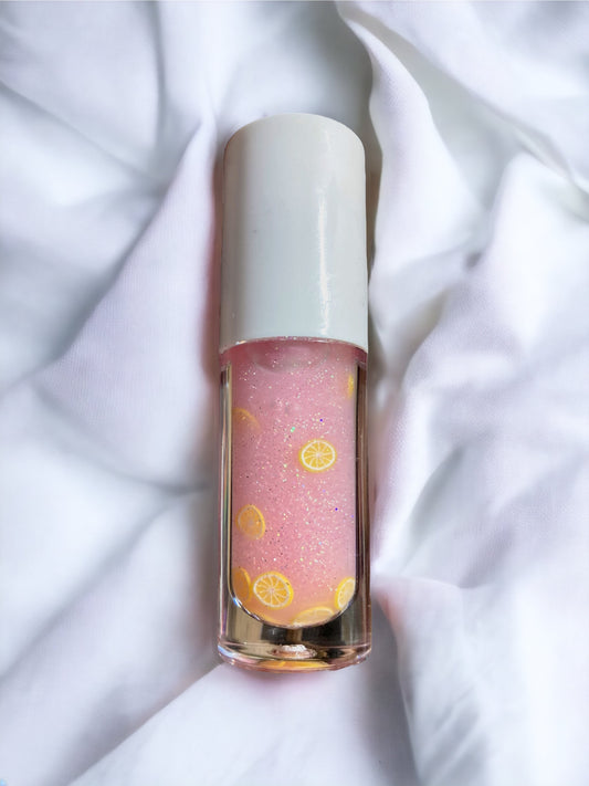 Pink Lemonade Scent Shimmer Lip oil