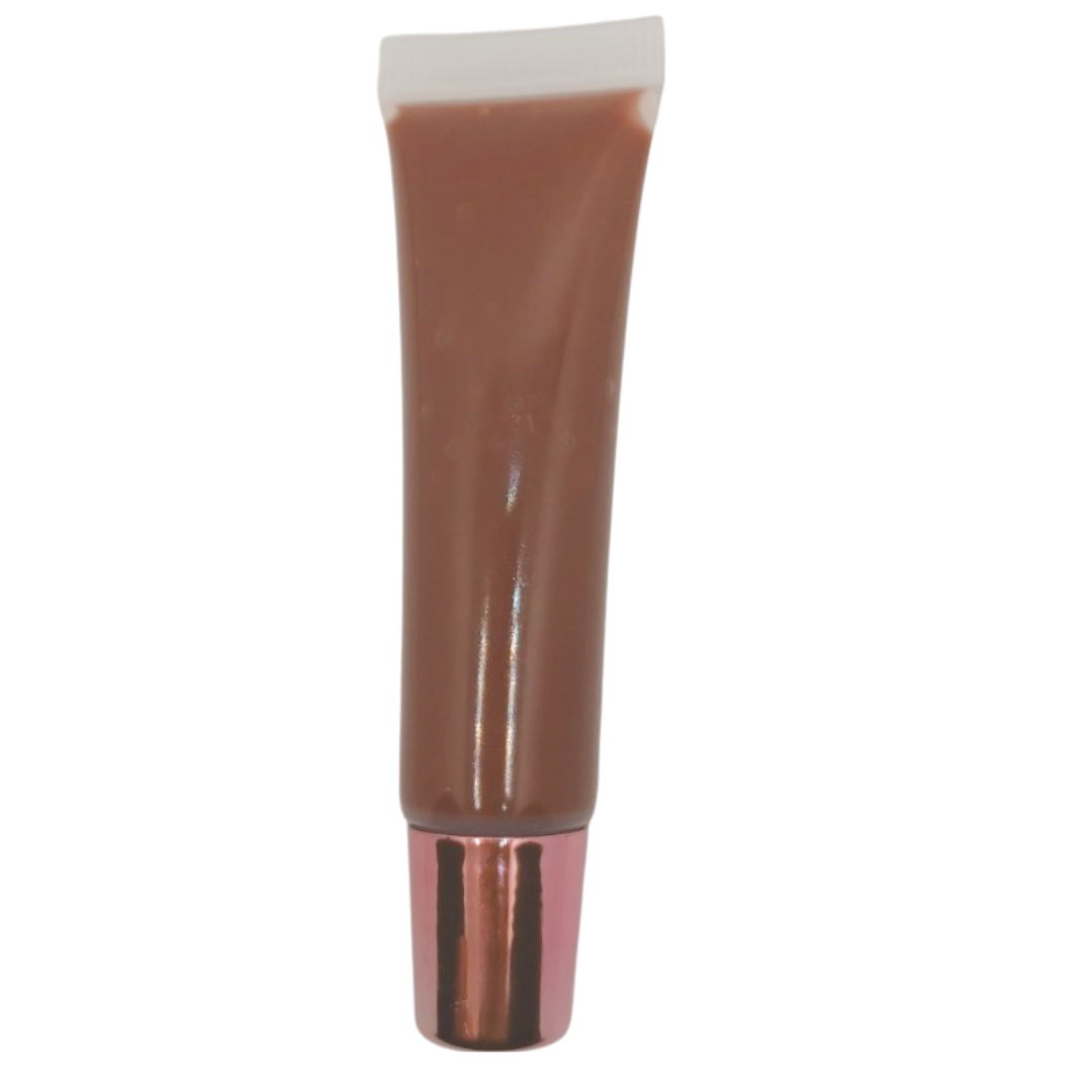 Chocolate Frosting Pigmented Lip Gloss Chocolate Scent